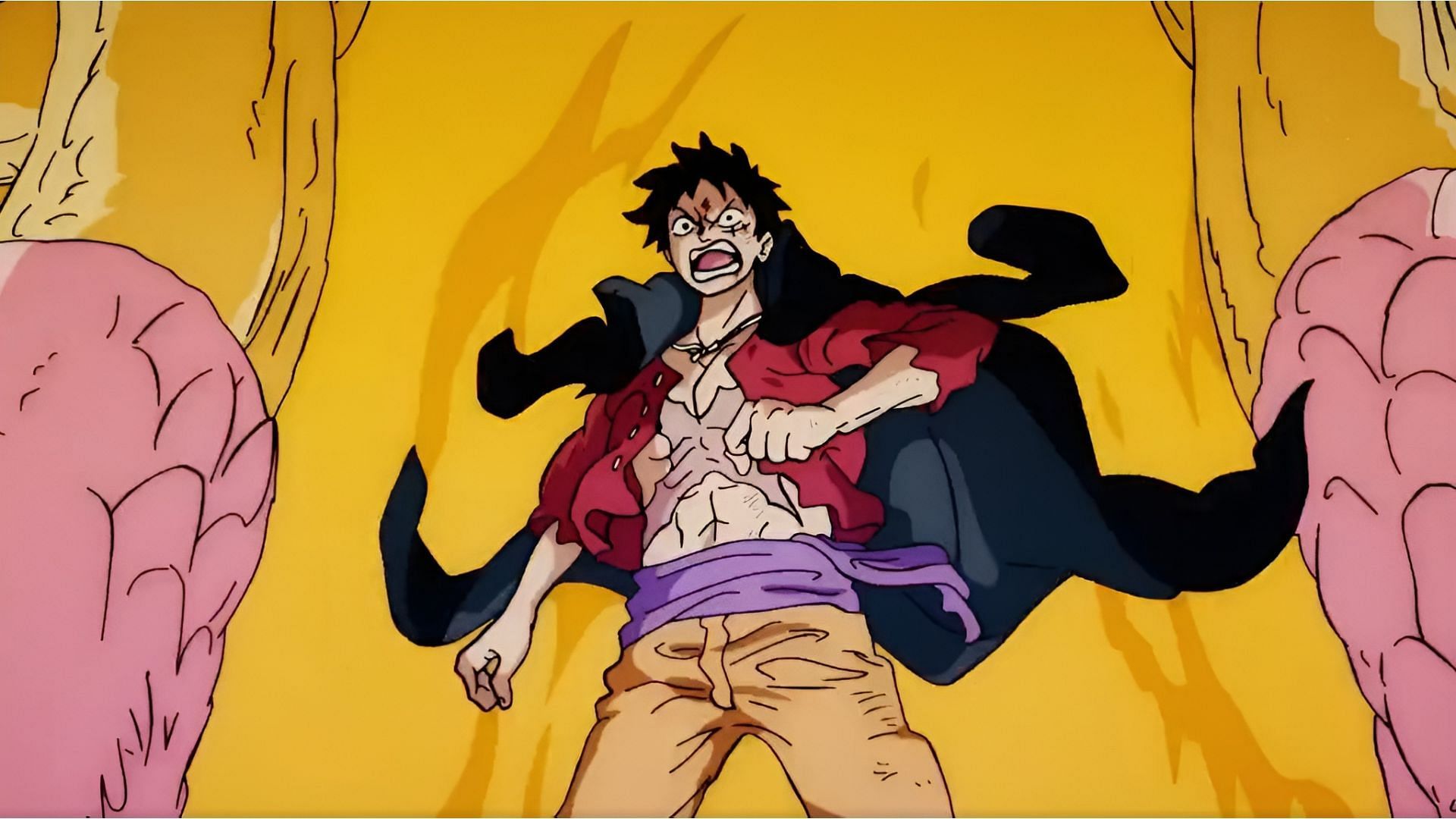 Luffy, Akihiro Ota's animation (Image via Toei Animation)